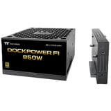 Thermaltake Dockpower FI alimentation modulaire 850 watt Noir, 1x 12V-2x6, 4x PCIe