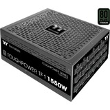 Thermaltake Toughpower TF1 alimentation modulaire 1550 watt Noir, 12x PCIe, 1550 W, 100 - 240 V, 1860 W, 47 - 63 Hz, 18 A, Actif