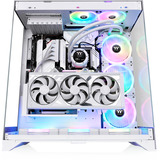 Thermaltake  boîtier midi tower Blanc | 2x USB-A | 1x USB-C | Verre Trempé