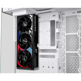 Thermaltake  boîtier midi tower Blanc | 2x USB-A | 1x USB-C | Verre Trempé