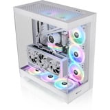 Thermaltake  boîtier midi tower Blanc | 2x USB-A | 1x USB-C | Verre Trempé