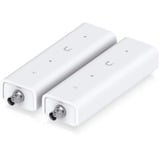 Ubiquiti UniFi PoE sur Extendeur de Rétrofit 2 Fils, PoE-Injecteur Blanc