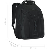 Wenger Legacy Black Series, 16" Laptop, Sac à dos Noir