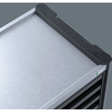 Wera Tool Rebel Werkstattwagen Stainless XXL 1, mit Bestückung, Chariot à outils Noir