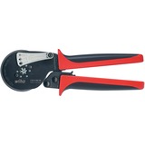 Wiha Outil de sertissage automatique, Pince à sertir Noir/Rouge