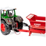 Wiking Krampe Benne demi-ronde tandem Halfpipe HP 20, Modèle réduit de voiture 