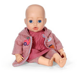 ZAPF Creation BABY born Coat Set with Dress 43cm, Accessoires de poupée BABY born Coat Set with Dress 43cm, Ensemble d'habits de poupée, 3 an(s)