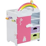 ZAPF Creation BABY born Rainbow Wardrobe, Meubles de poupées BABY born Rainbow Wardrobe, Garde-robe de poupée, 3 an(s), Batteries requises, Effets lumineux