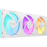 be quiet! Light Wings Pro IO 420mm ventilateurs de boîtier RGB  Blanc, 3 pièces, 420 x 140 x 28 mm
