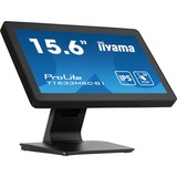 iiyama ProLite T1633MSC-B1 15.6" Moniteur tactile  Noir, Tactile, HDMI, DisplayPort, Audio, USB