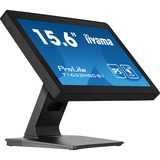 iiyama ProLite T1633MSC-B1 15.6" Moniteur tactile  Noir, Tactile, HDMI, DisplayPort, Audio, USB