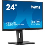 iiyama ProLite XUB2497HSN-B2 écran plat de PC 60,5 cm (23.8") 1920 x 1080 pixels Full HD LED Noir Moniteur  Noir (Mat), 60,5 cm (23.8"), 1920 x 1080 pixels, Full HD, LED, 1 ms, Noir