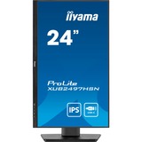 iiyama ProLite XUB2497HSN-B2 écran plat de PC 60,5 cm (23.8") 1920 x 1080 pixels Full HD LED Noir Moniteur  Noir (Mat), 60,5 cm (23.8"), 1920 x 1080 pixels, Full HD, LED, 1 ms, Noir