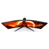 AOC G2 CU34G2XP écran plat de PC 86,4 cm (34") 3440 x 1440 pixels UltraWide Quad HD LED Noir, Rouge Moniteur gaming incurvé Noir/rouge, 2x DisplayPort, 2x HDMI, 1x USB-C, 4x USB-A, 180 Hz, 86,4 cm (34"), 3440 x 1440 pixels, UltraWide Quad HD, LED, 5 ms, Noir, Rouge