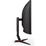 AOC G2 CU34G2XP écran plat de PC 86,4 cm (34") 3440 x 1440 pixels UltraWide Quad HD LED Noir, Rouge Moniteur gaming incurvé  Noir/Rouge, 86,4 cm (34"), 3440 x 1440 pixels, UltraWide Quad HD, LED, 1 ms, Noir, Rouge