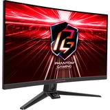 ASRock  27" Moniteur gaming incurvé  Noir
