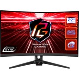 ASRock  27" Moniteur gaming incurvé  Noir