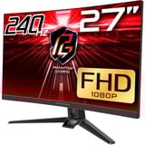 ASRock  27" Moniteur gaming incurvé  Noir