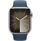 Apple Series 9, Smartwatch Argent/Bleu