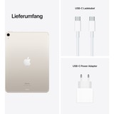Apple iPad Air 5G LTE 256 Go 27,7 cm (10.9") Apple M 8 Go Wi-Fi 6 (802.11ax) iPadOS 15 Beige tablette 10.9" Blanc, 27,7 cm (10.9"), 2360 x 1640 pixels, 256 Go, 8 Go, iPadOS 15, Beige
