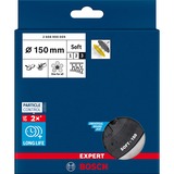 Bosch 2 608 900 009 fourniture de ponçage et de meulage rotatif Tampon de cuisson de disque de ponçage, Patin de ponçage Noir, Tampon de cuisson de disque de ponçage, Bosch, Noir, Gris, Rond, 15 cm, 1 pièce(s)