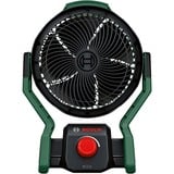 Bosch UniversalFan 18V-1000 , Ventilateur Vert/Noir, Ventilateur à lame domestique, Noir, Vert, Rouge, Plafond, Sol, Mur, Plastique, 1500 tr/min, 22,5 cm