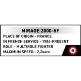 COBI COBI 495 PCS FORCES ARMÉES /5917/ MIRAGE 2000-5F, Jouets de construction 