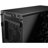 Corsair FRAME 5000D WOOD RS boîtier midi tower Noir/bois | 3x USB-C | Verre Trempé