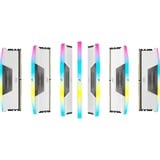 Corsair Vengeance RGB 32 Go DDR5-6400 (2x 16 Go) mémoire vive Blanc, CMH32GX5M2B6400C36W, XMP 3.0