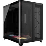 Corsair  boîtier midi tower Noir | 3x USB-C | RGB | Verre Trempé