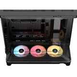Corsair  boîtier midi tower Noir | 3x USB-C | RGB | Verre Trempé