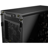 Corsair  boîtier midi tower Noir/bois | 3x USB-C | Window