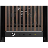 Corsair  boîtier midi tower Noir/bois | 3x USB-C | Window