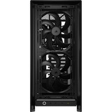 Corsair  boîtier midi tower Noir/bois | 3x USB-C | Window