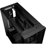 Corsair  boîtier midi tower Noir/bois | 3x USB-C | Window