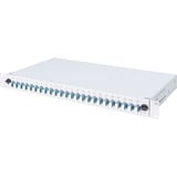 Digitus Boîte de fusion fibre optique, équipée, 6x LC-APC DX, OS2, Boîte de raccordement Gris