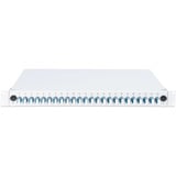 Digitus Boîte de fusion fibre optique, équipée, 6x LC-APC DX, OS2, Boîte de raccordement Gris