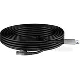 Digitus Câble Ethernet USB-A 3.2 Gen1 > RJ-45, 1Gbit/s, Adaptateur Noir