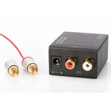 Digitus DS-40133 convertisseur audio Noir Noir, 5 V, 1000 mA, 0,5 W, 50 mm, 40 mm, 30 mm