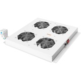 Digitus Ventilateur de toit Unique & Dynamic Basic, Module de ventilation Gris, 4 ventilateurs