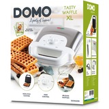 Domo DO9222W, Machine à gauffre Blanc/en acier inoxydable