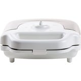 Domo Gaufre Savoureuse XL, Machine à gauffre Blanc/en acier inoxydable