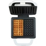 Domo Gaufre Savoureuse XL, Machine à gauffre Blanc/en acier inoxydable