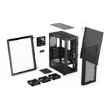 ENDORFY Ventum 400 Air boîtier midi tower Noir | 2x USB-A | 1x USB-C | Verre Trempé