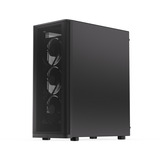 ENDORFY Ventum 400 Air boîtier midi tower Noir | 2x USB-A | 1x USB-C | Verre Trempé