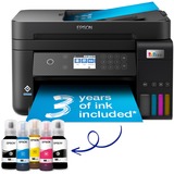 Epson EcoTank ET-3850, Imprimante multifonction Noir, Jet d'encre, Impression couleur, 4800 x 1200 DPI, A4, Impression directe, Noir