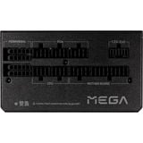 FSP FSP MEGA GM alimentation  modulaire 1200 watt Noir, 2x 12V-2x6, 3x PCIe