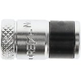 GEDORE Adaptateur d'embout 1/4" carré > 1/4" hexagonal Chrome