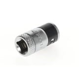 GEDORE Adaptateur d'embout 1/4" carré > 1/4" hexagonal Chrome