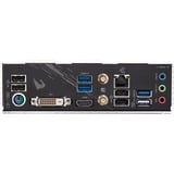 GIGABYTE B550M AORUS ELITE AX Carte mère - Processeurs AMD Ryzen 5000, VRM 5+3 phases, jusqu'à 4733 MHz DDR4, 1xPCIe 4.0 + 1xPCIe 3.0 M.2, Wi-Fi 6E, LAN 1GbE, USB 3.2 Gen 1 carte mère socket AM4 VRM 5+3 phases, jusqu'à 4733 MHz DDR4, 1xPCIe 4.0 + 1xPCIe 3.0 M.2, Wi-Fi 6E, LAN 1GbE, USB 3.2 Gen 1, AMD, Emplacement AM4, AMD Ryzen 3000 Series, AMD Ryzen 4000 Series, AMD Ryzen 5000 Series, Emplacement AM4, DDR4-SDRAM, 128 Go